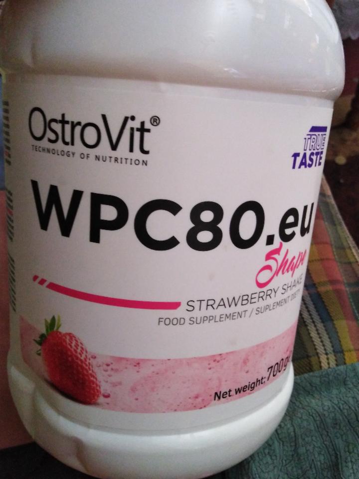 Фото - Протеїн WPC80 Strawberry Shake OstroVit