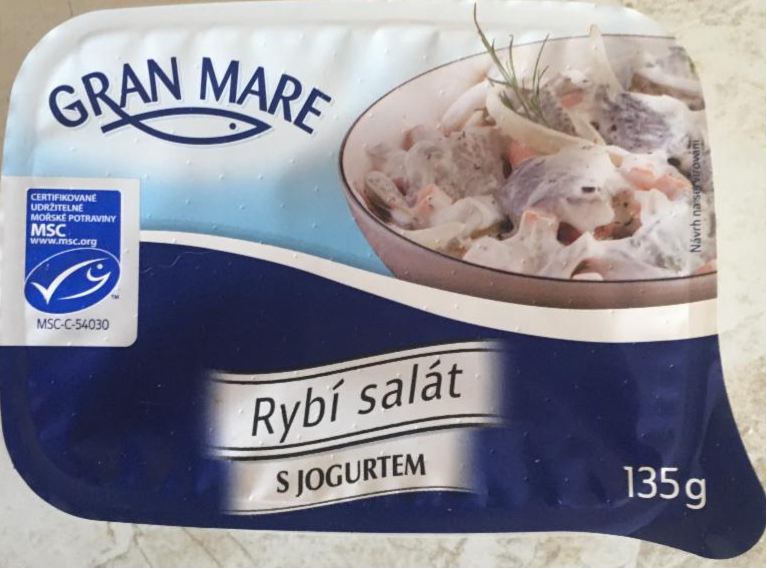 Фото - Pибний салат з йогуртом Gran Mare