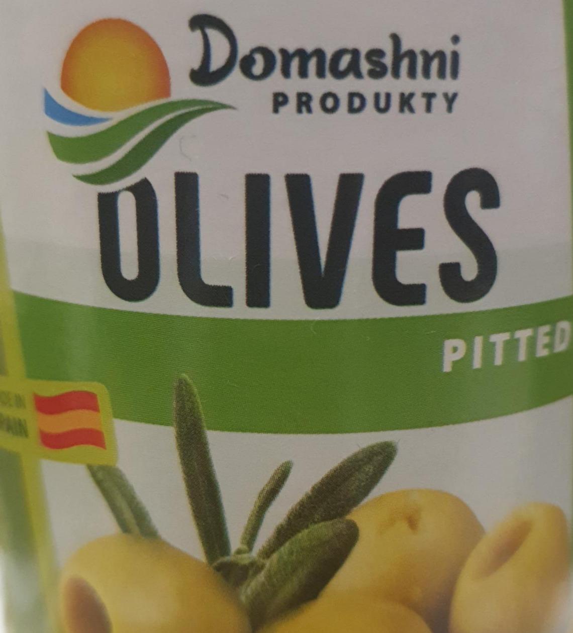 Фото - Оливки зелені без кісточки косервовані пастеризовані Domashni produkty