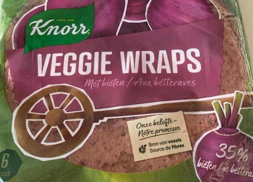Фото - Коржі овочево-бурякові Veccie Wraps Knorr