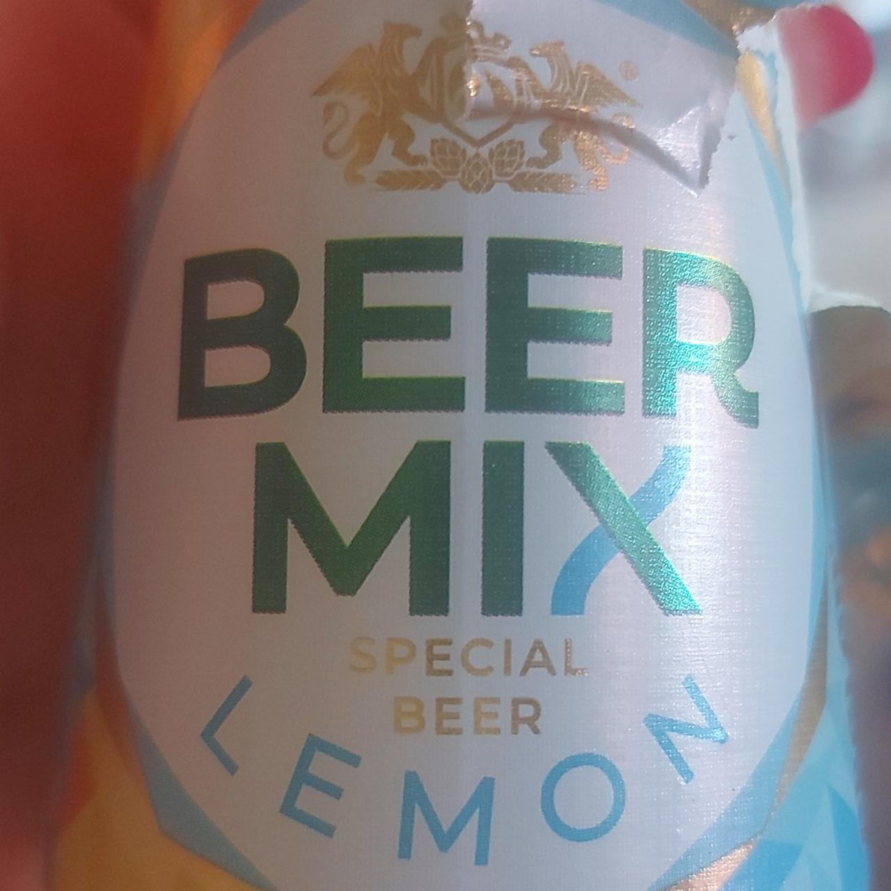 Фото - Пиво спеціальне 2.5% Lemon BeerMix Оболонь
