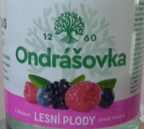 Фото - Вода мінеральна ароматизована газована зі смаком лісових фруктів Ondrášovka