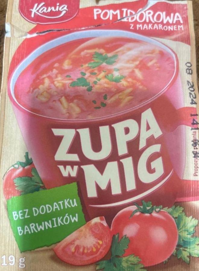 Фото - Zupa w mig Pomidorowa z makaronem Kania