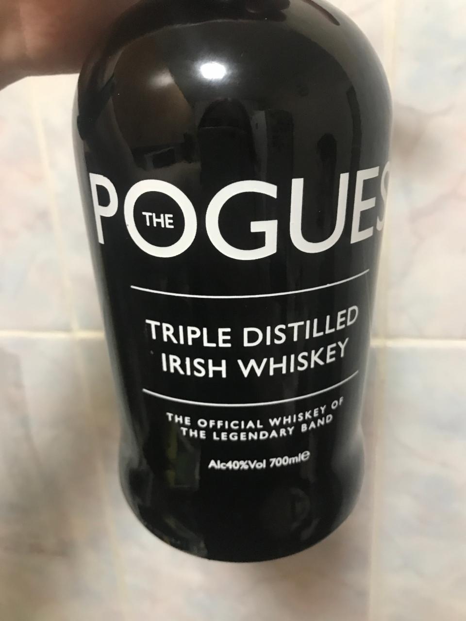 Фото - Віскі 40% Irish Whiskey The Pogues