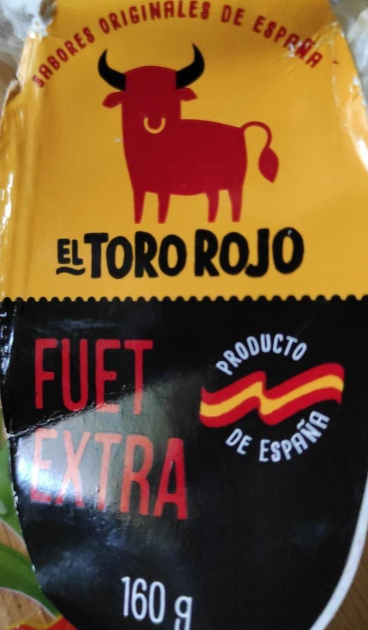 Фото - Ковбаса з сирої свинини сушена Fuet Exstra El Toro Rojo
