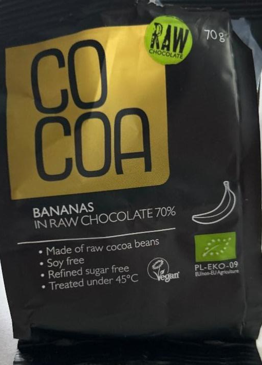 Фото - Банани в сирому шоколаді 70% Cocoa