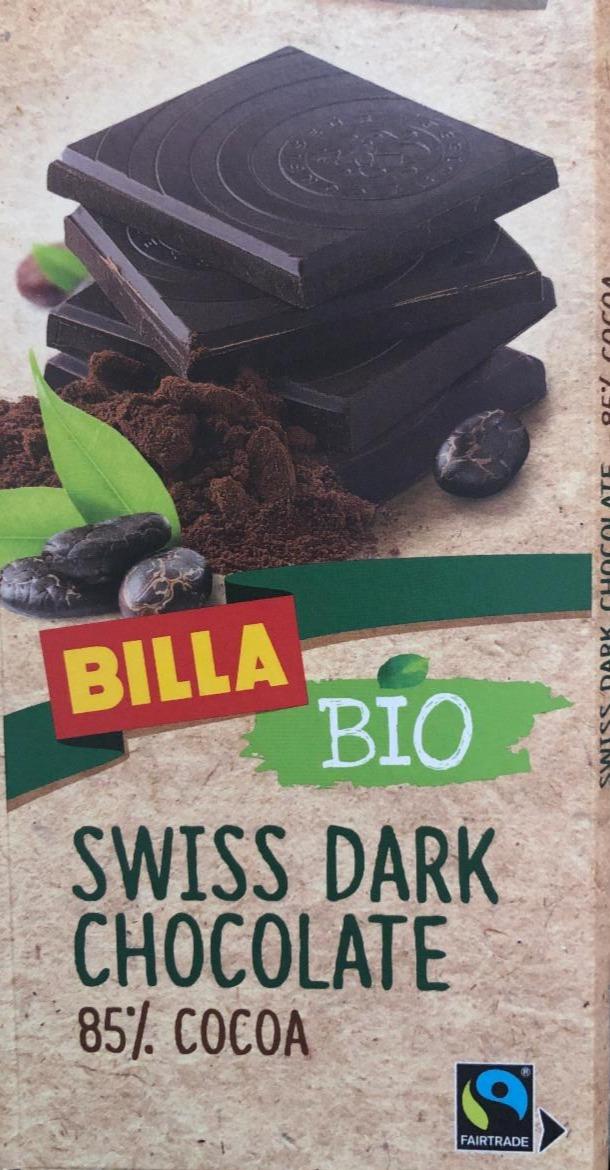 Фото - Шоколад чорний 85% Swiss Cocoa Billa Bio