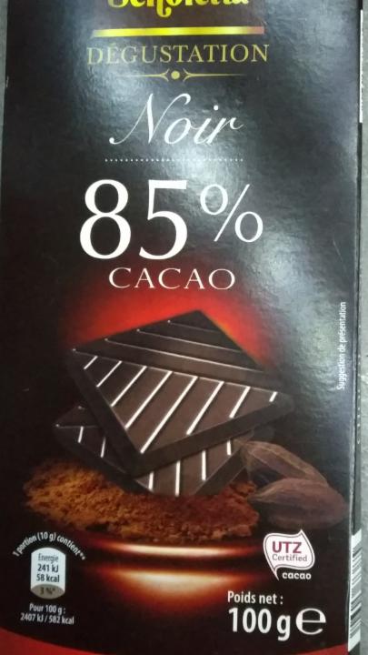 Фото - Scholetta Noir 85% Cacao