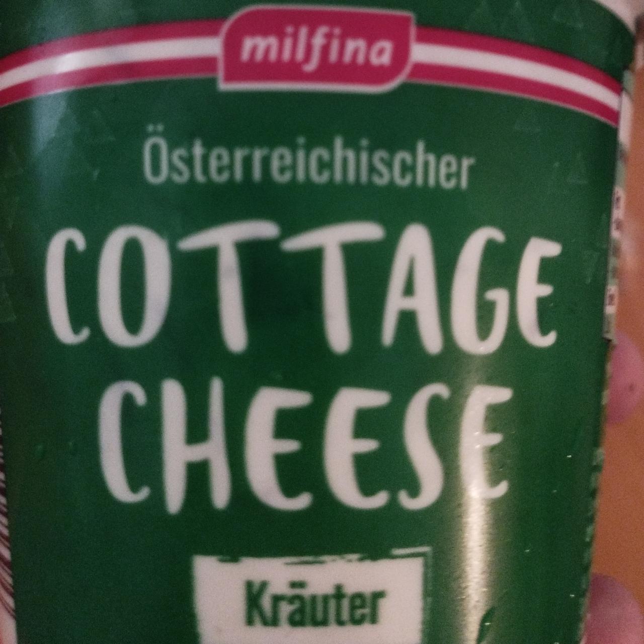 Фото - Сир кисломолочний 4% Cottage Cheese Milfina