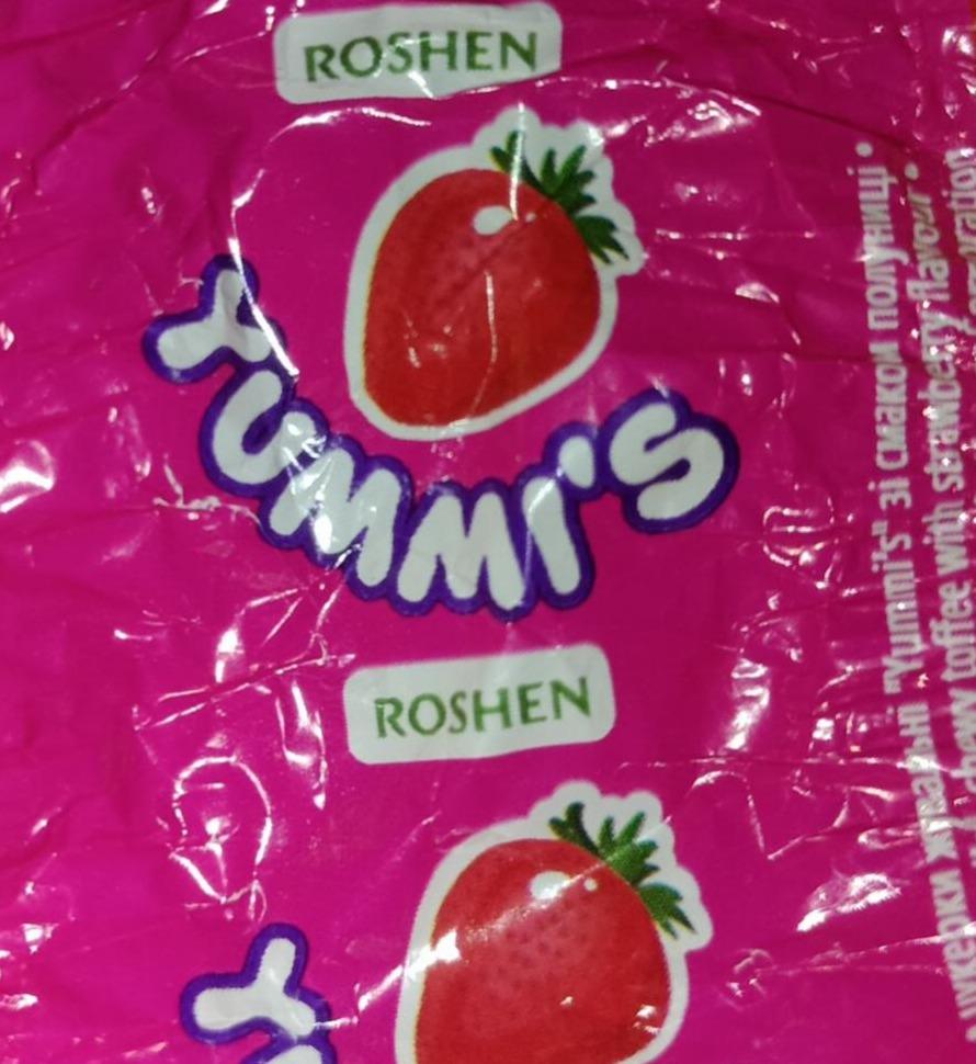 Фото - Цукерки жувальні зі смаком фруктів Yummi's Roshen