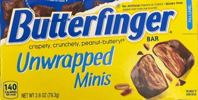 Фото - Butterfinger Unwrapped Minis Theatre Lidl