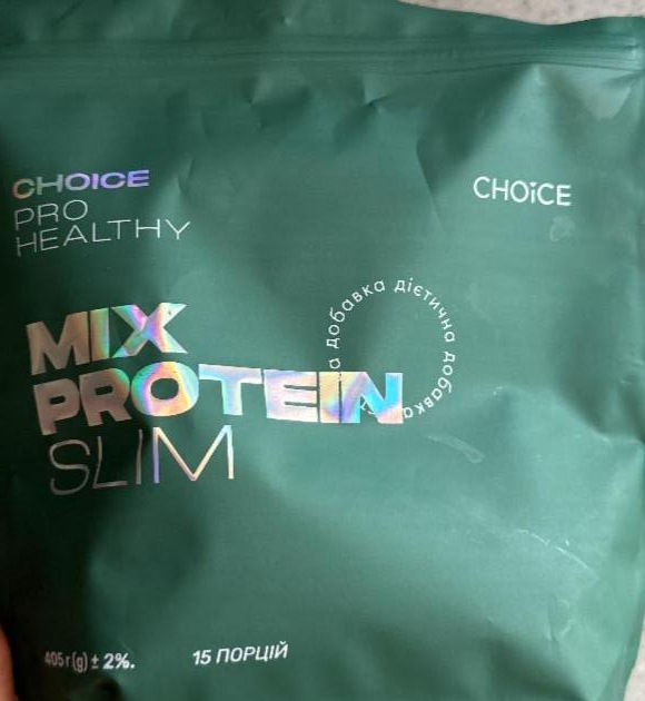 Фото - Дієтична добавка Pro Healthy Mix Protein slim Choice