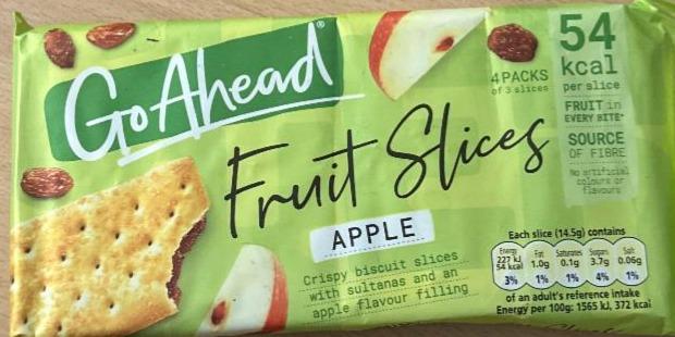 Фото - Fruit Slices Apple Go Ahead
