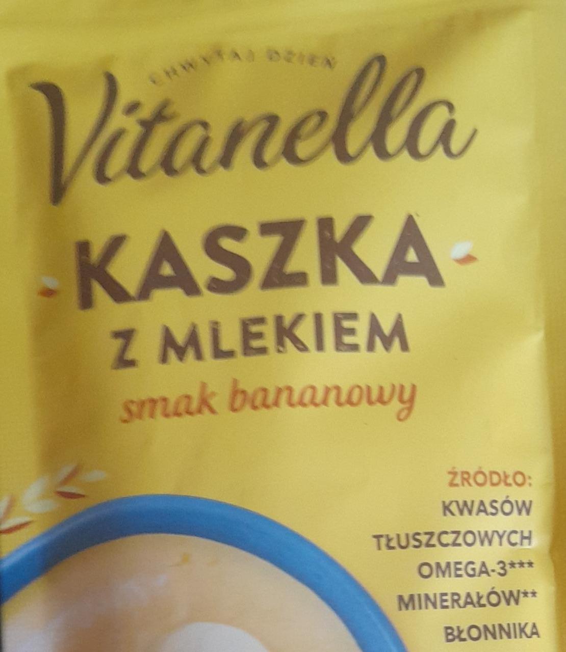 Фото - Каша з молоком з банановим смаком Vitanella