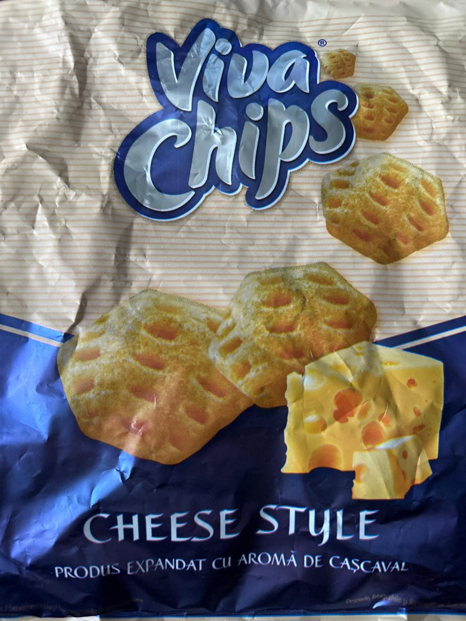 Фото - Чипси картопляні зі смаком сиру Viva