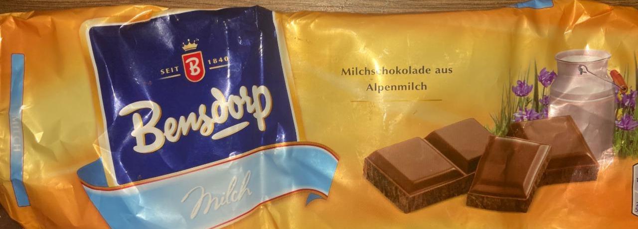 Фото - Milchschokolade aus Alpenmilch Bensdorp