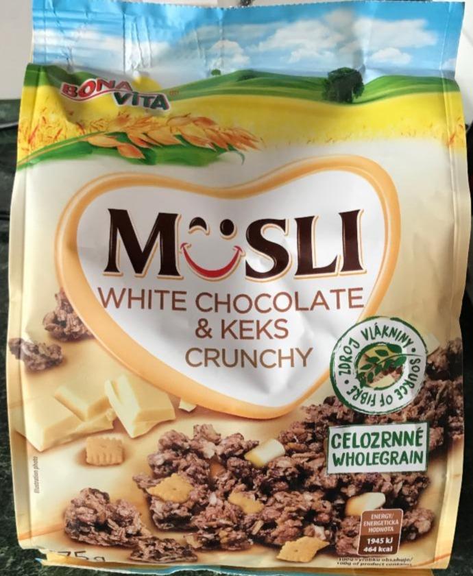 Фото - Мюслі з білим шоколадом та печивом Bonavita