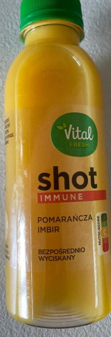 Фото - Shot immune pomarańcza imbir Vital