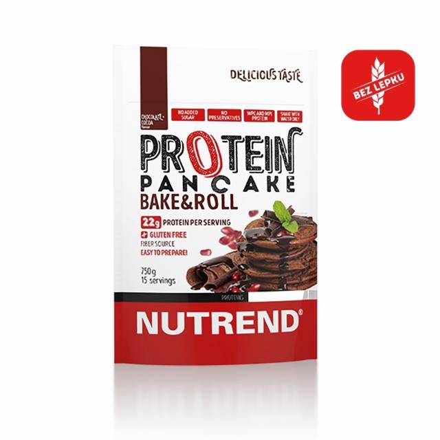 Фото - Protein pancake bake&roll chocolaté+cocoa Nutrend