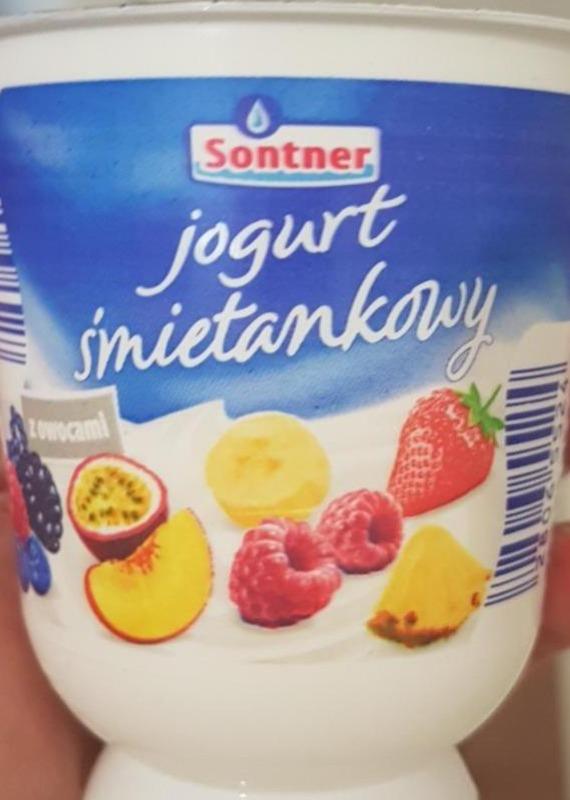 Фото - Йогурт вершковий з фруктами Sonter
