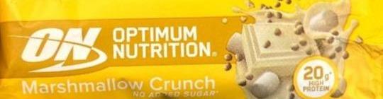 Фото - Crunch protein bar marshmallow Optimum nutrition