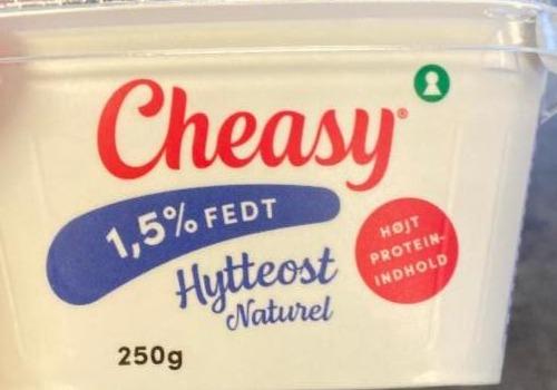Фото - Натуральний сир Hytteost naturel 1.5% fedt Cheasy