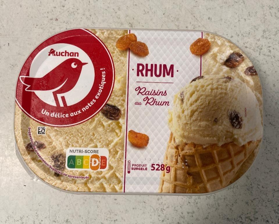 Фото - Морозиво з ромом та родзинками Auchan