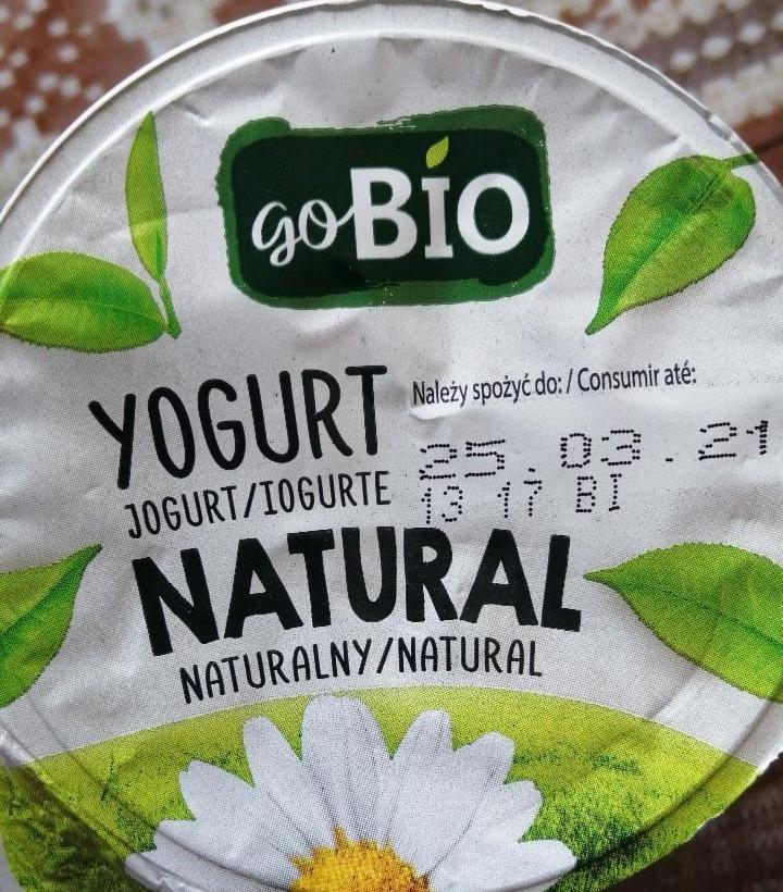 Фото - Йогурт натуральний go Bio