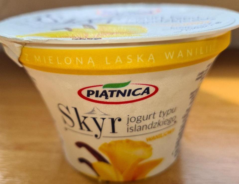Фото - Ісландський ванільний йогурт Skyr Piątnica