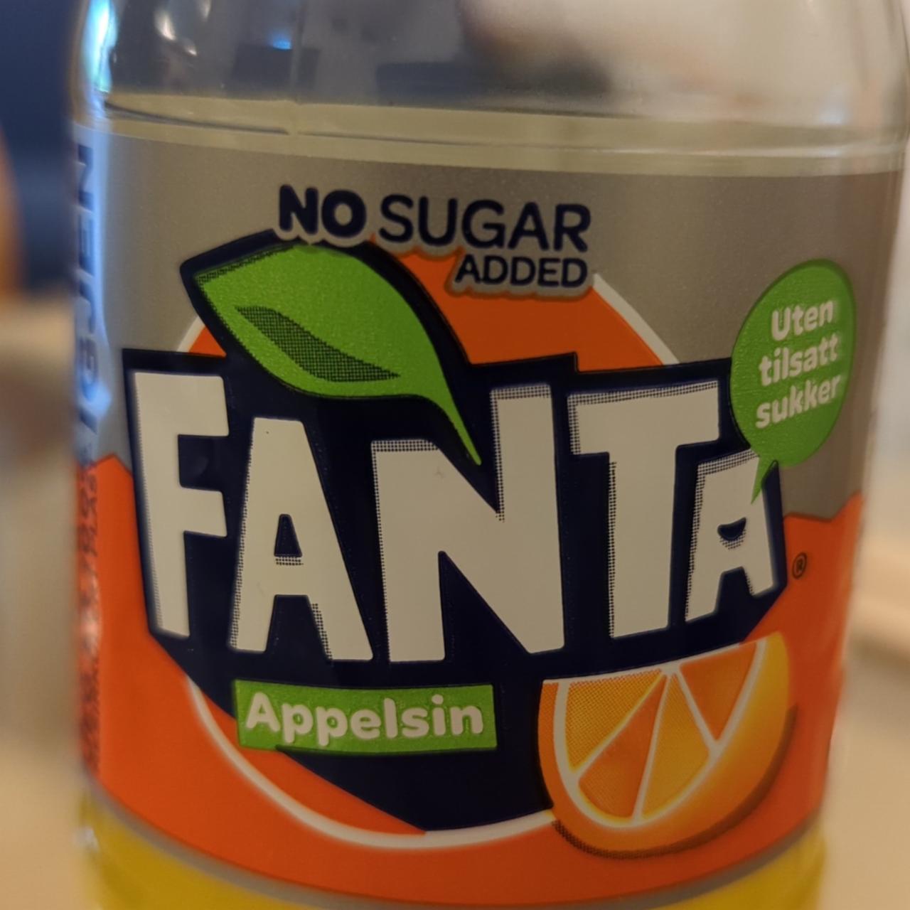 Фото - Напій безалкогольний зі смаком апельсину без цукру Fanta