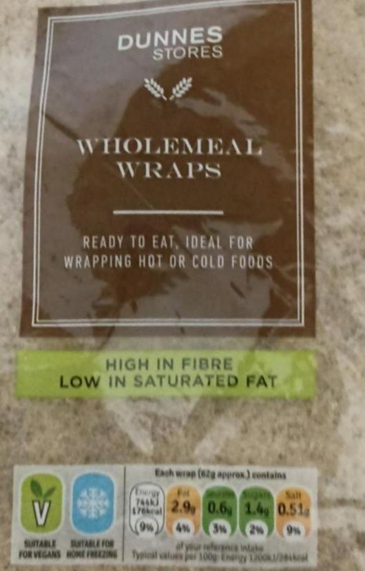 Фото - Wholemeal wrap Dunnes Stores