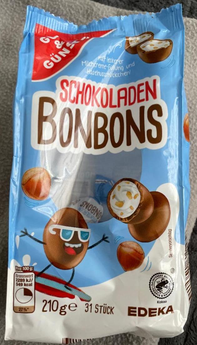 Фото - Шоколадні бонбони Schokoladen Bonbons Gut & Günstig