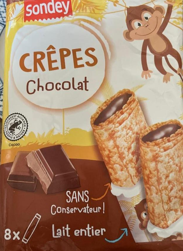 Фото - Crêpes chocolat Sondey