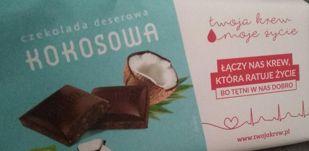Фото - Terravita czekolada deserowa kokosowa