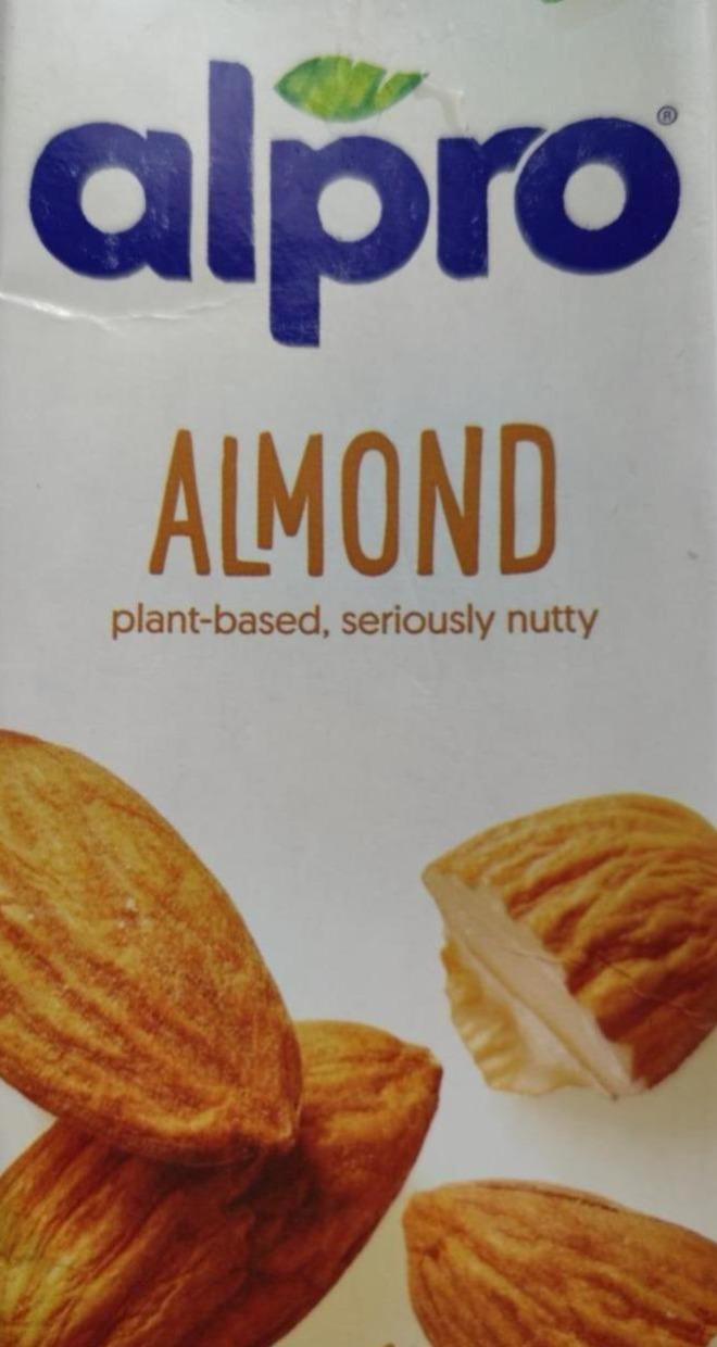 Фото - Мигдальне молоко оригінальне вітамінізоване Almond Original Alpro