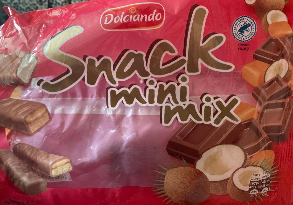 Фото - Цукерки Snack mini mix Dolciando