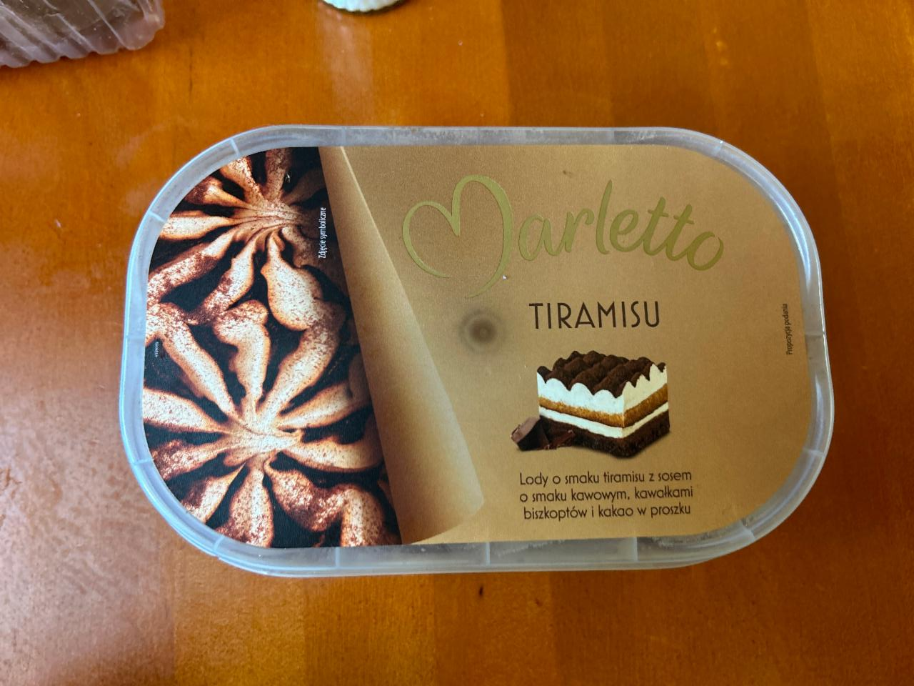 Фото - Морозиво зі смаком тірамісу Tiramisu Marletto