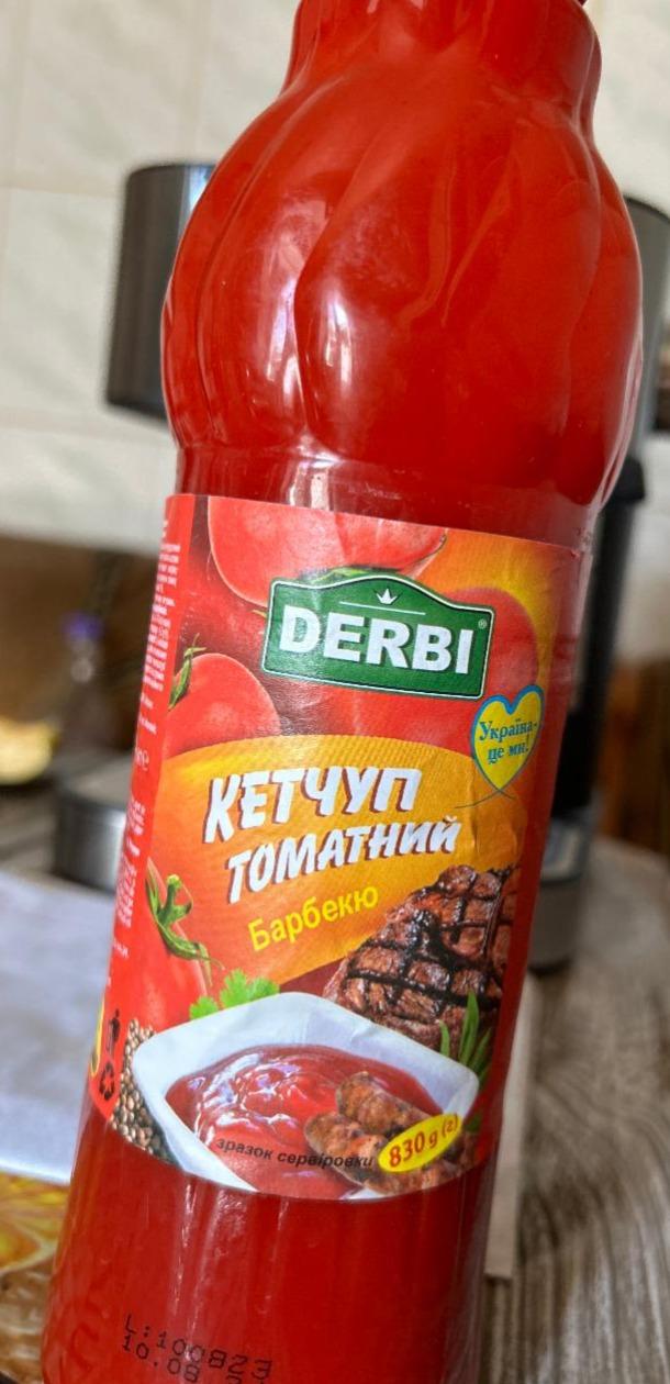 Фото - Кетчуп томатний барбекю Derbi
