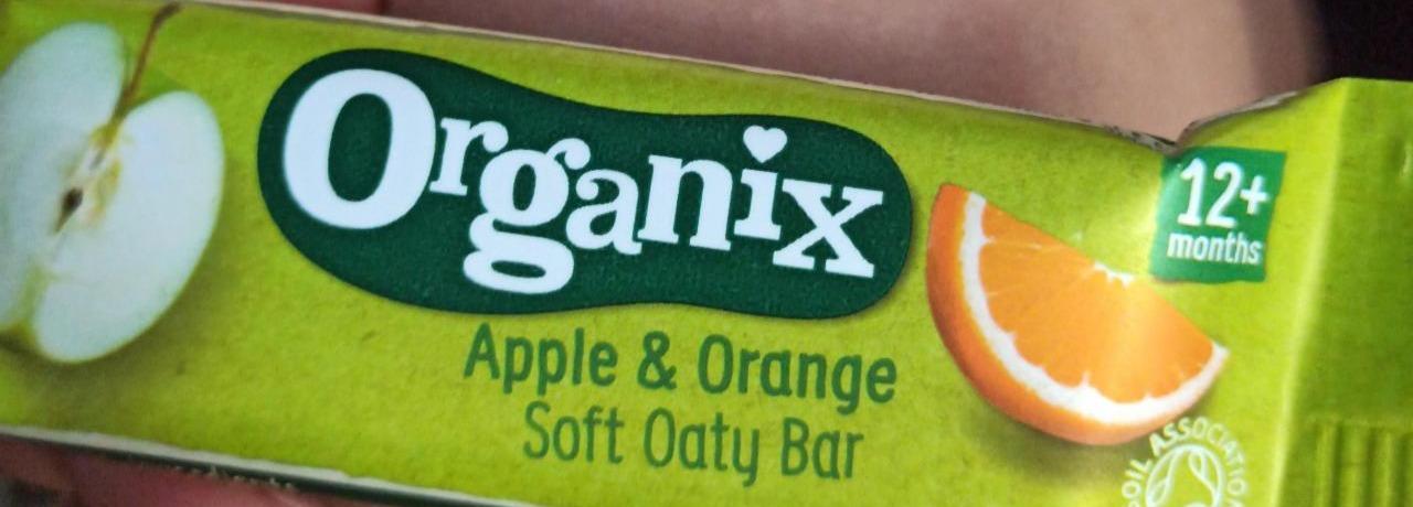 Фото - Батончик вівсяний з яблуком та апельсином Organix