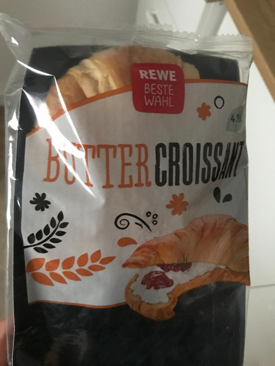 Фото - Круасани Butter Croissant Rewe