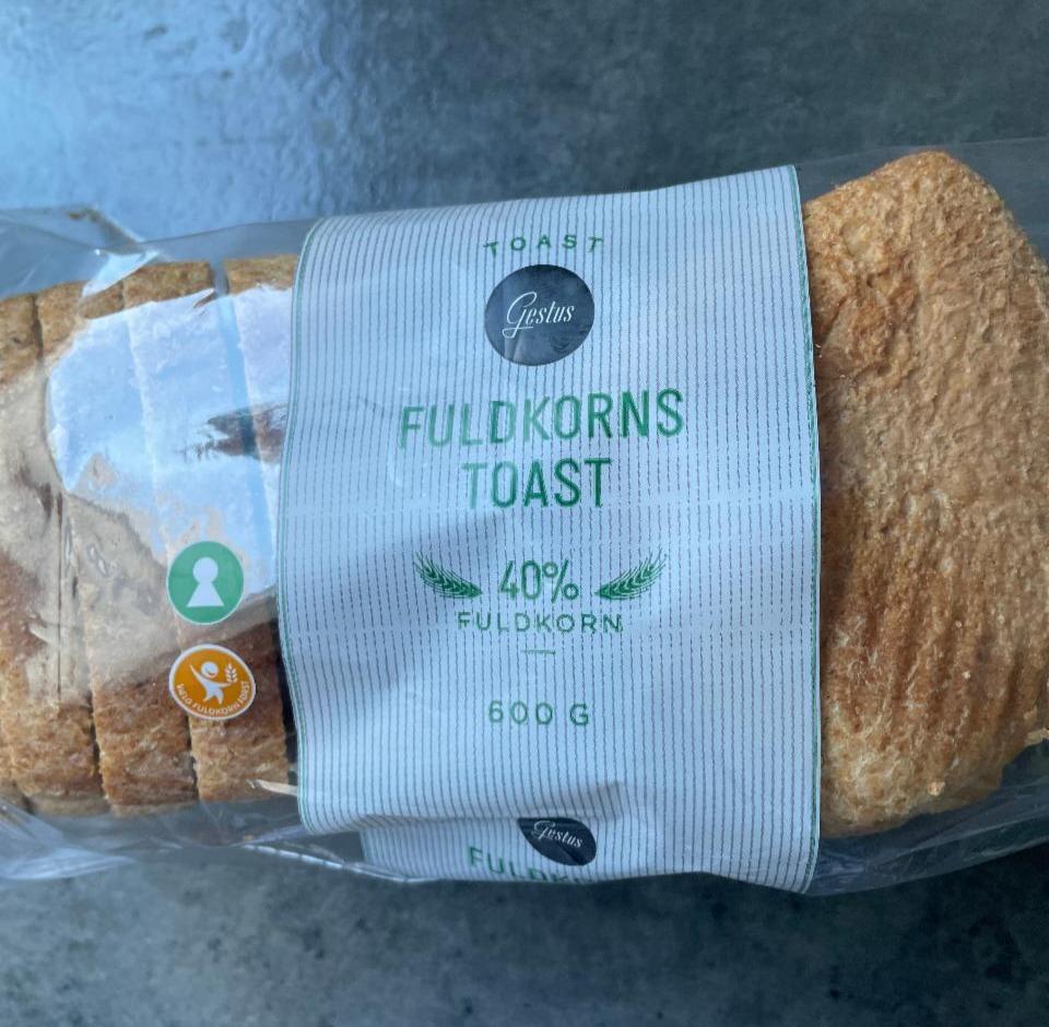 Фото - Хліб тостовий цільнозерновий Fuldkorns Toast Gestus