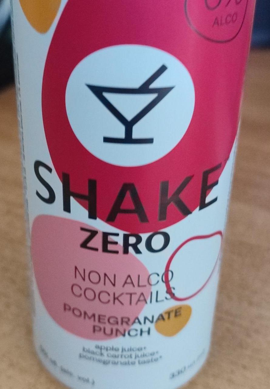 Фото - Напій безалкогольний соковмісний сильногазований Pomegranate Punch Zero Shake