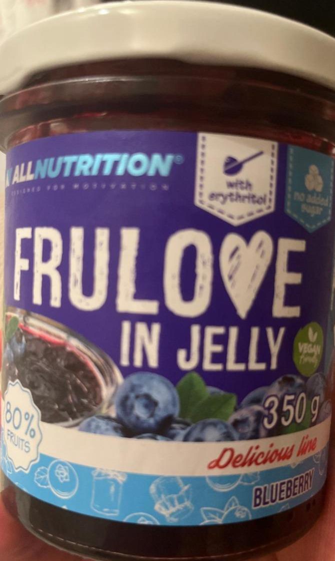 Фото - Jelly borůvka vanilka Allnutrition