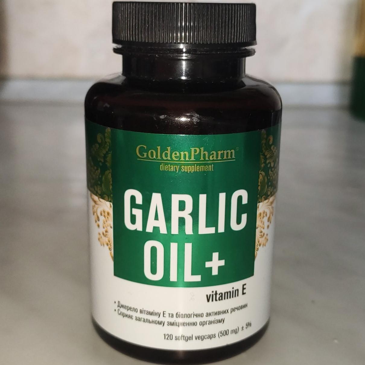 Фото - Часникова олія Garlic Oil Golden Farm