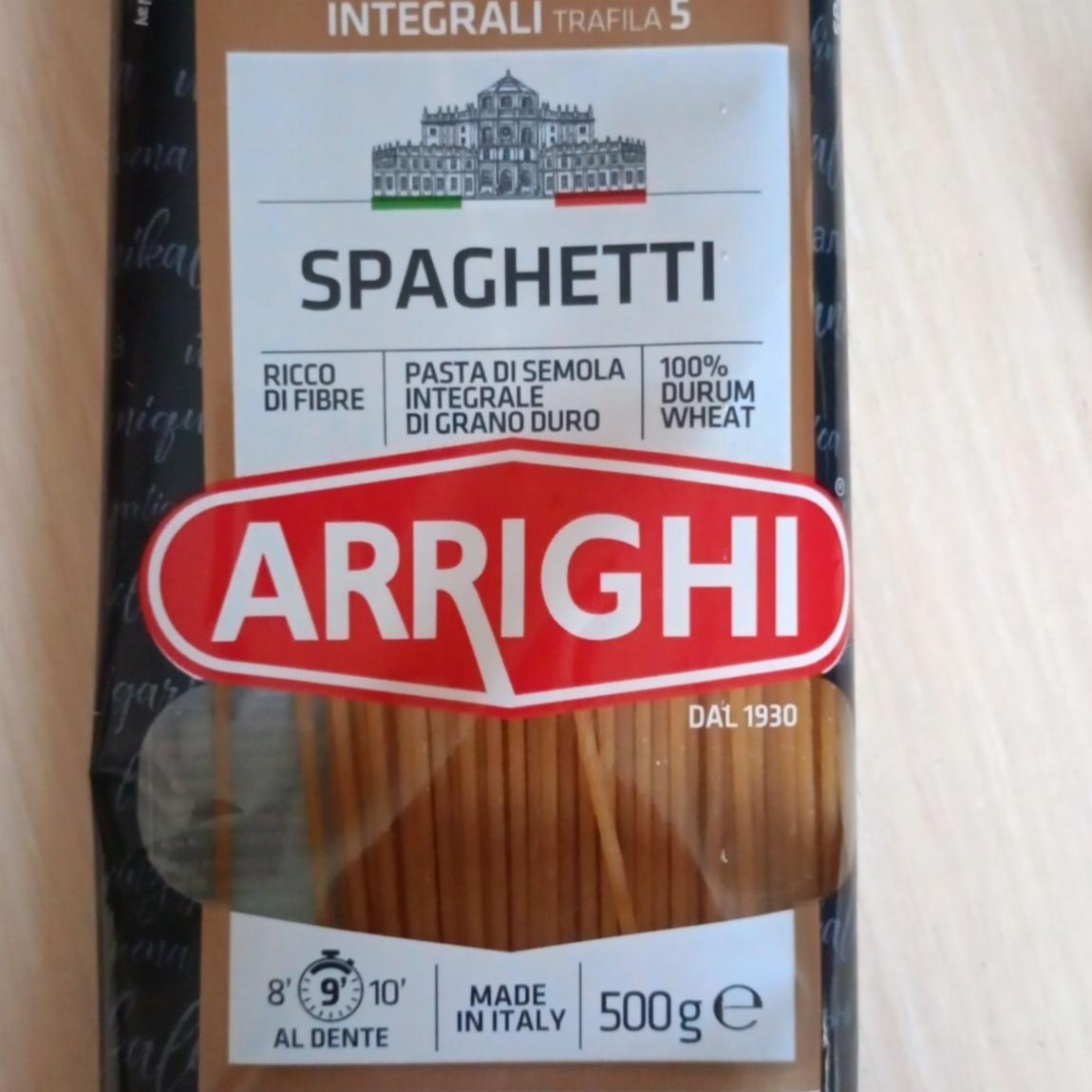 Фото - Макарони із цільного зерна пшениці твердих сортів Spaghetti Arrighi