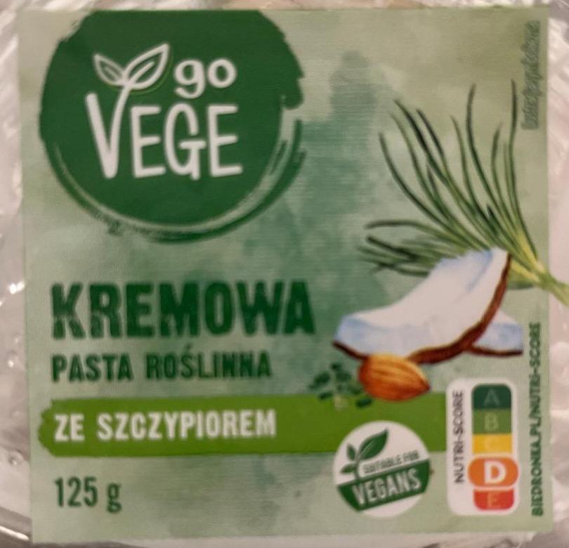 Фото - Kremowa pasta roślinna ze szczypiorem Go Vege