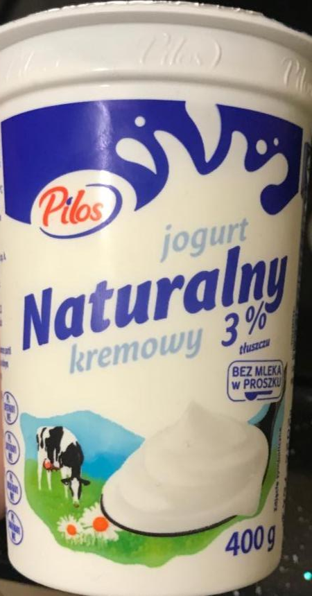Фото - Йогурт натуральний вершковий 3% Pilos