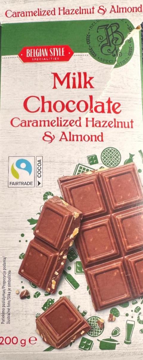 Фото - Milk Chocolate Caramelized Hazelnut & Almond Belgian Style