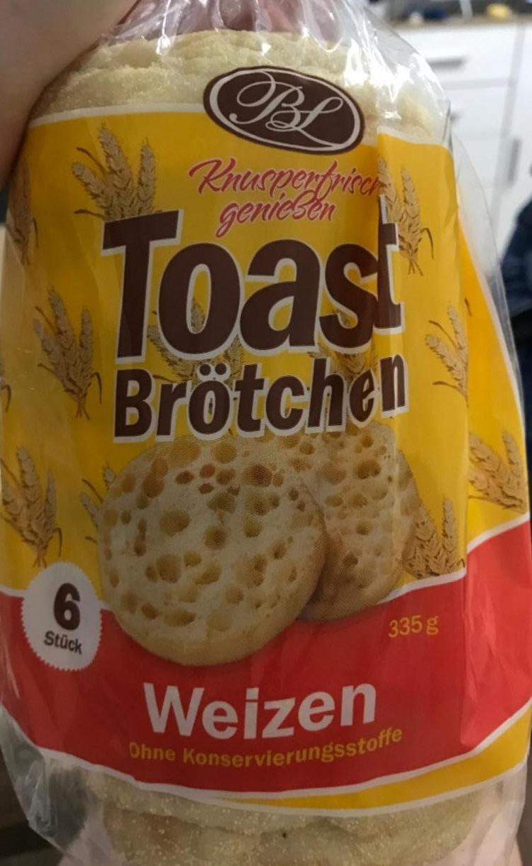 Фото - Тостові булочки пшеничні Toast Brötchen BL