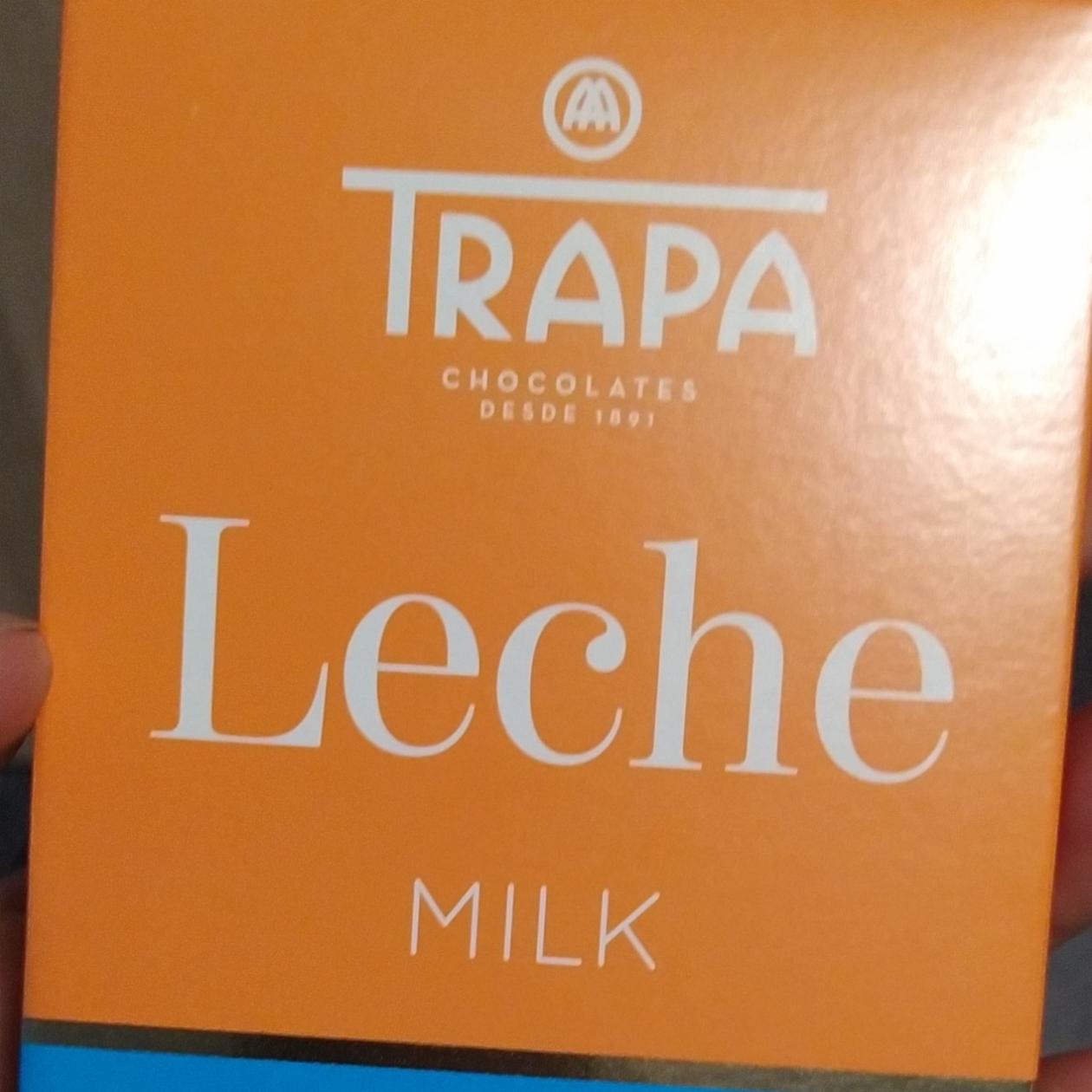 Фото - Шоколад молочний Intenso Con Leche Trapa